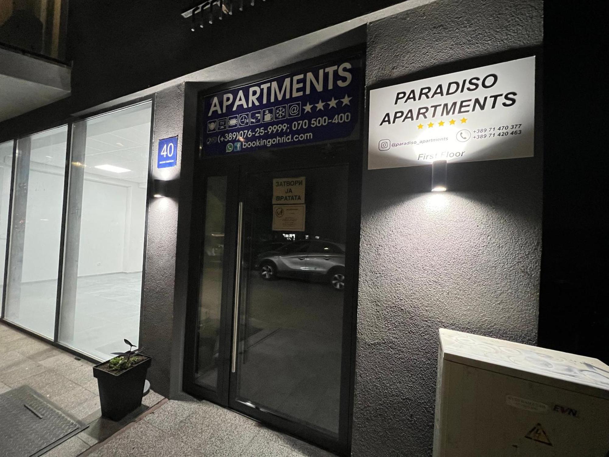 Paradiso Apartments City Center Ohrid Buitenkant foto
